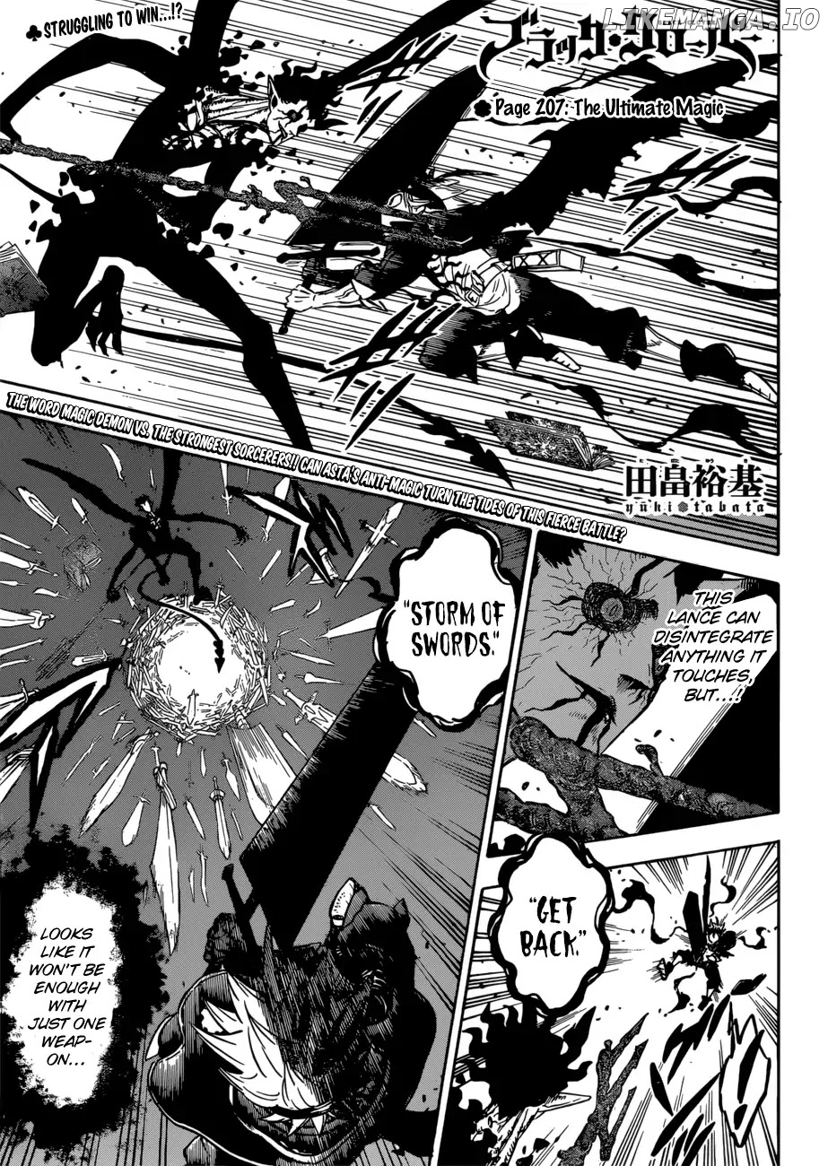 Black Clover chapter 207 image 01